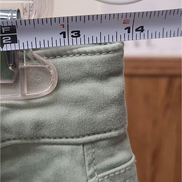 Calvin Klein Sage Green Skinny Jeans size 4 - Picture 7 of 9